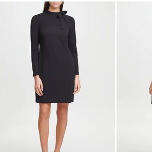 Calvin Klein Black Long Sleeve Dress
